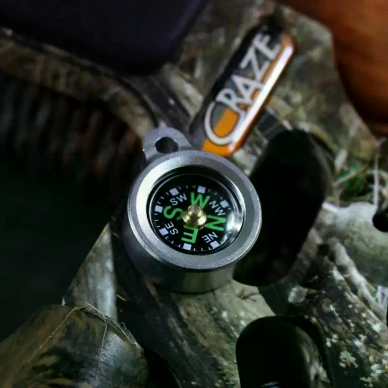 Mini Aluminum Alloy Compass Ke - Compass Keychain Mini recensione e prezzo