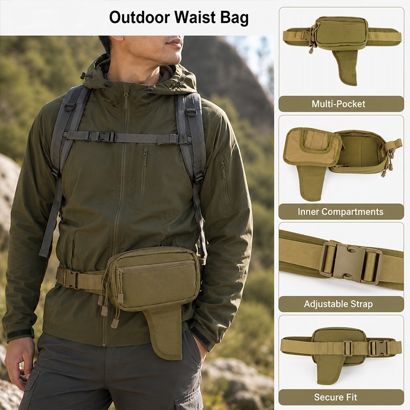 Multifunctional Waist Bag Nylo - Edc Concealed Carry Bag recensione e prezzo