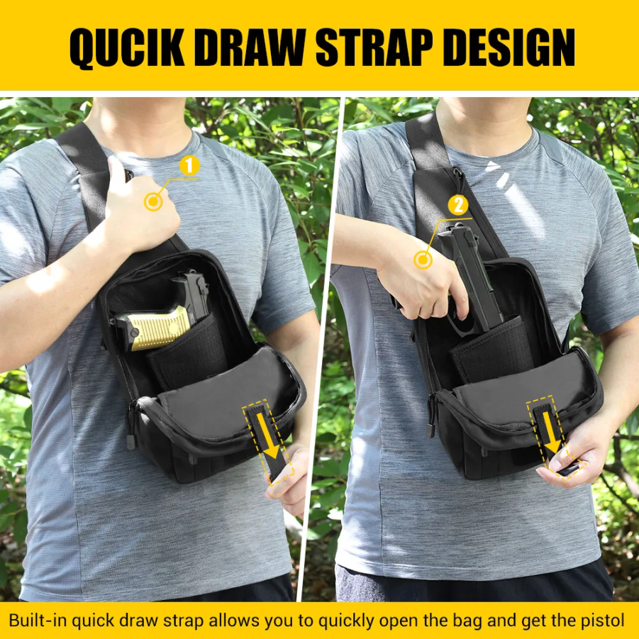CAOX Tactical Pistol Gun Bag C - Edc Concealed Carry Bag recensione e prezzo