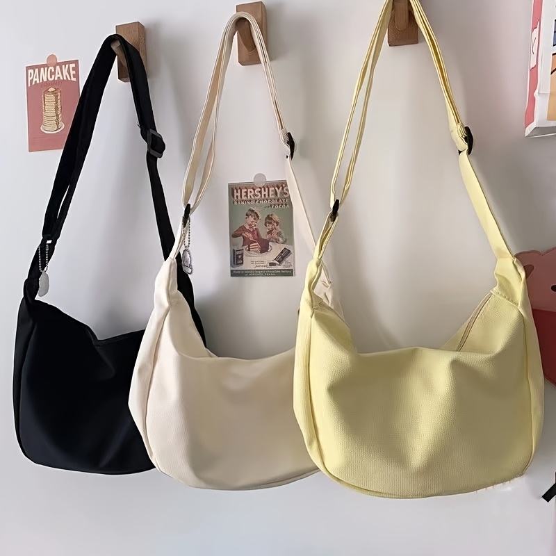 Waffle-Textured Crossbody Bag  - Edc Carry Bag recensione e prezzo